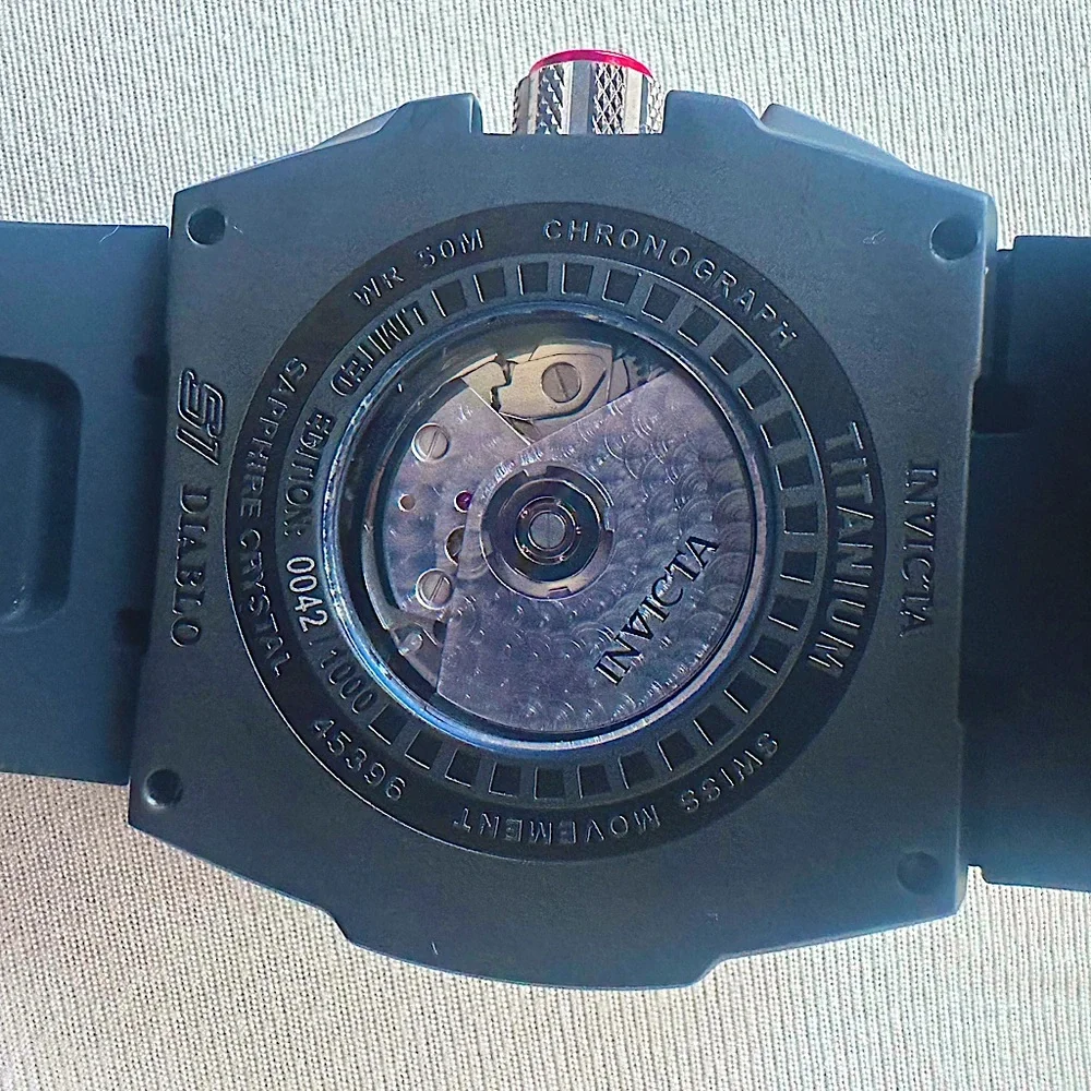 Invicta Black and Blue Men's Chronograph Watch